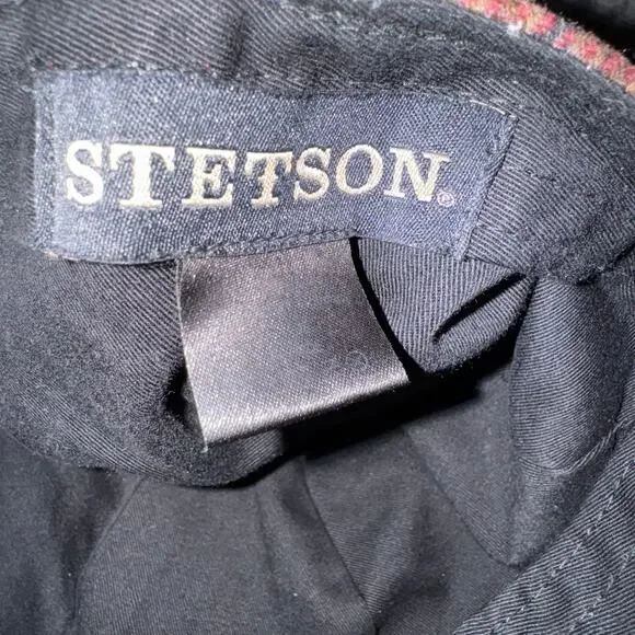 Stetson Men's Vintage Flat Hat Cap Wool Tweed Lining Dressy Stylish Unisex - Picture 9 of 9
